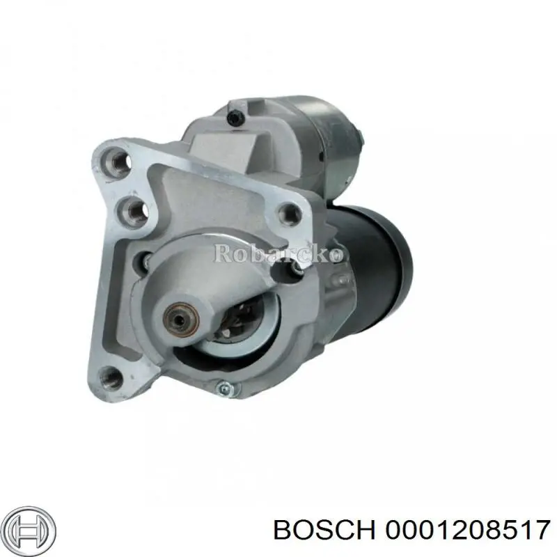 Motor de arranco 0001208517 Bosch