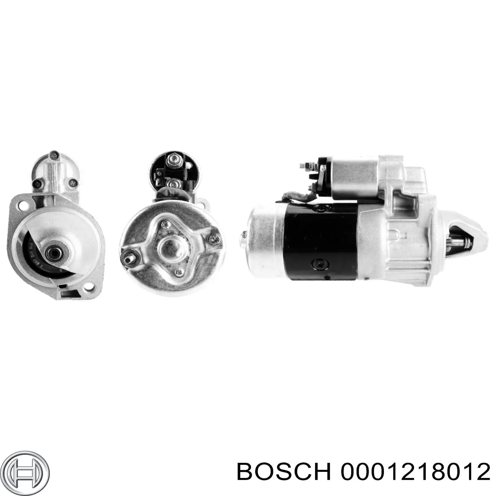Motor de arranco 0001218012 Bosch