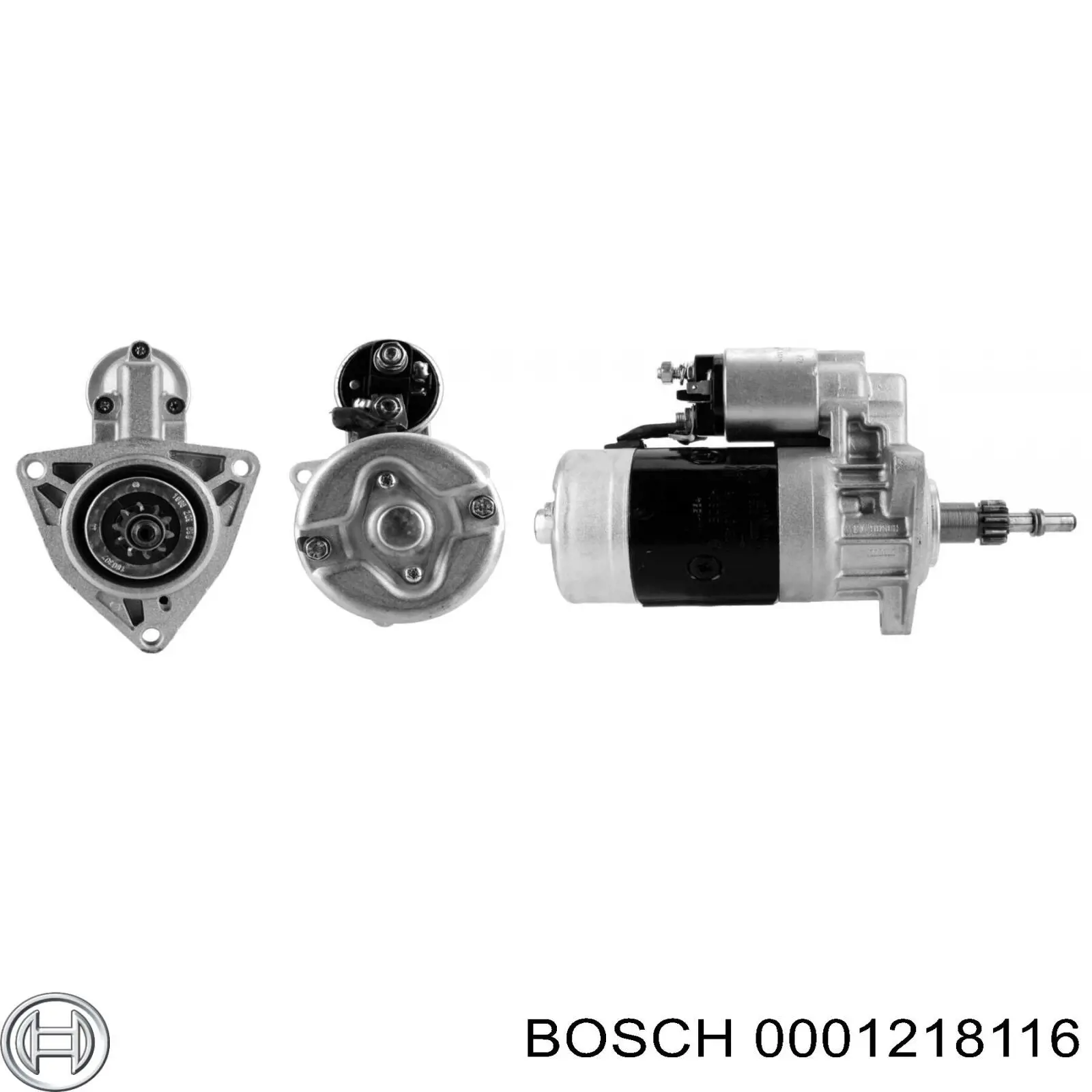 0001218116 Bosch Motor de arranco