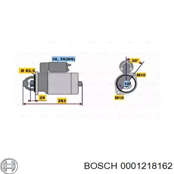 Compre 0001218162 Bosch Motor de arranco