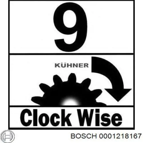 Compre 0001218167 Bosch Motor de arranco