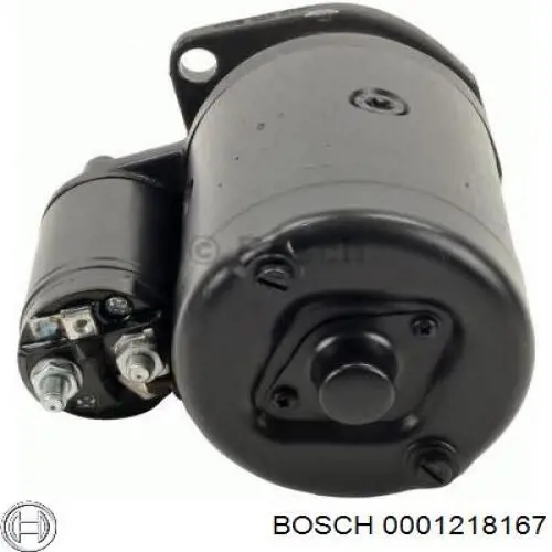 Motor de arranco 0001218167 Bosch