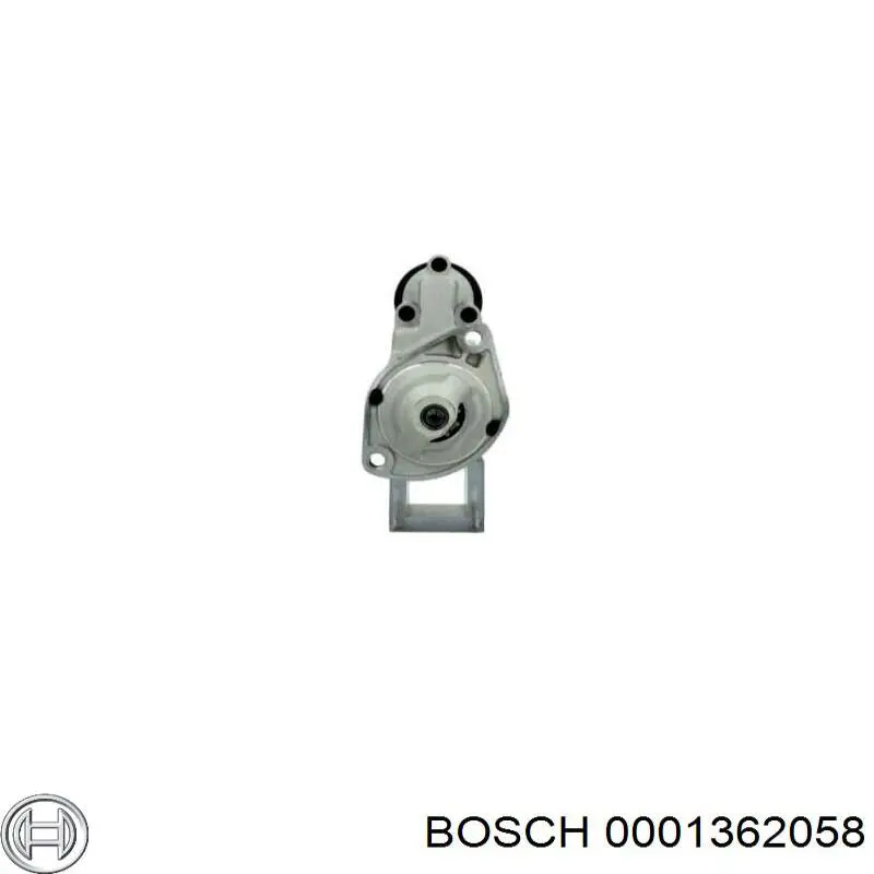 Motor de arranco 0001362058 Bosch