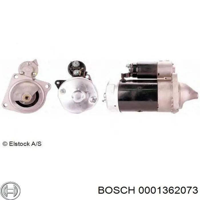 0001362073 Bosch Motor de arranco