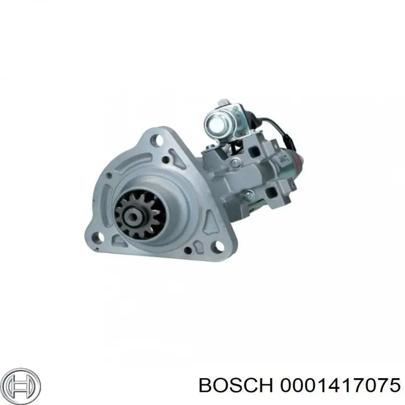 Motor de arranco 0001417075 Bosch