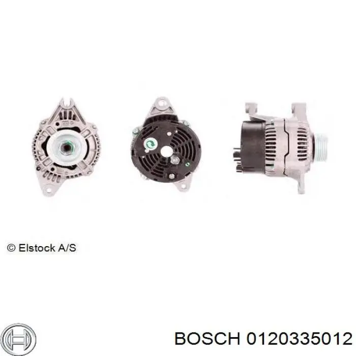0120335012 Bosch Gerador