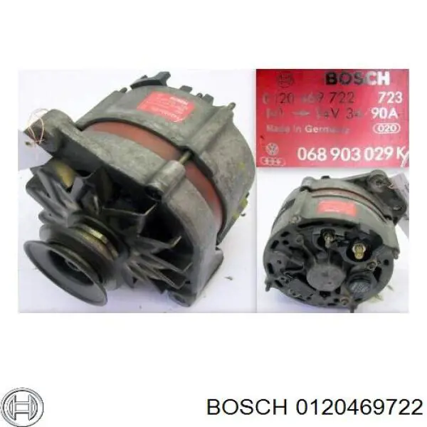 Compre 0120469722 Bosch Gerador