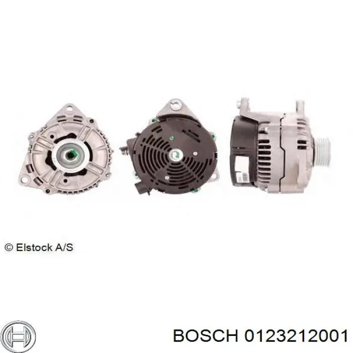 0123212001 Bosch Gerador