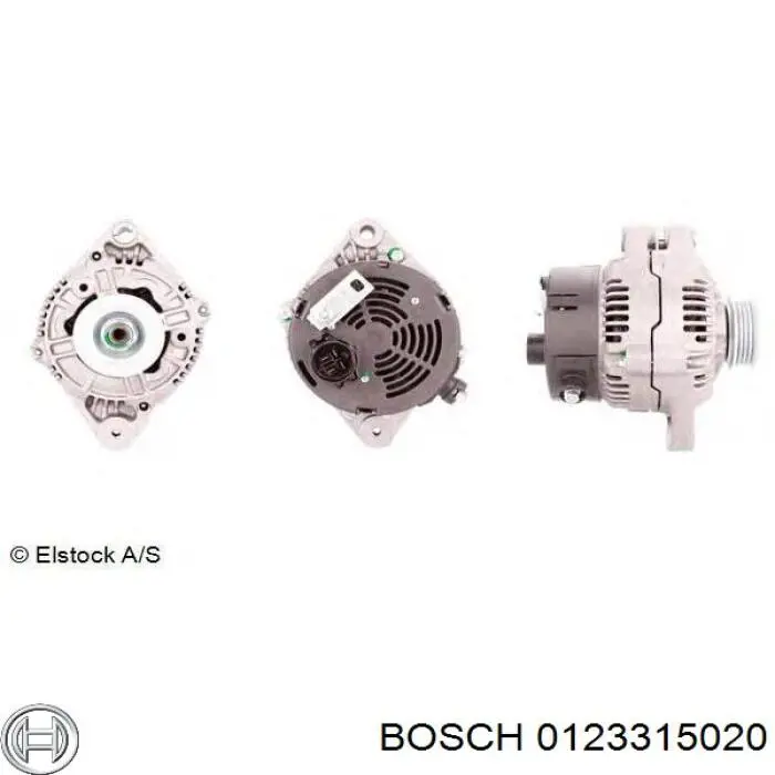 Gerador Bosch 0123315020 preço, a partir de 52,78 USD