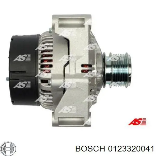 0123320041 Bosch Gerador