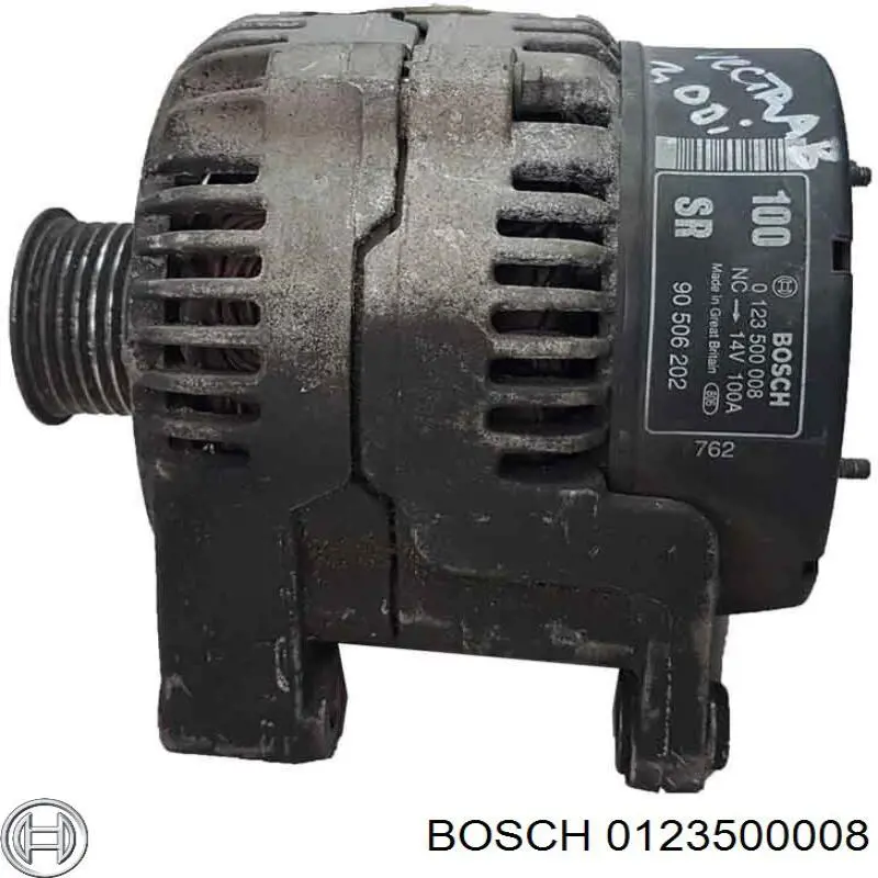 0123500008 Bosch Gerador
