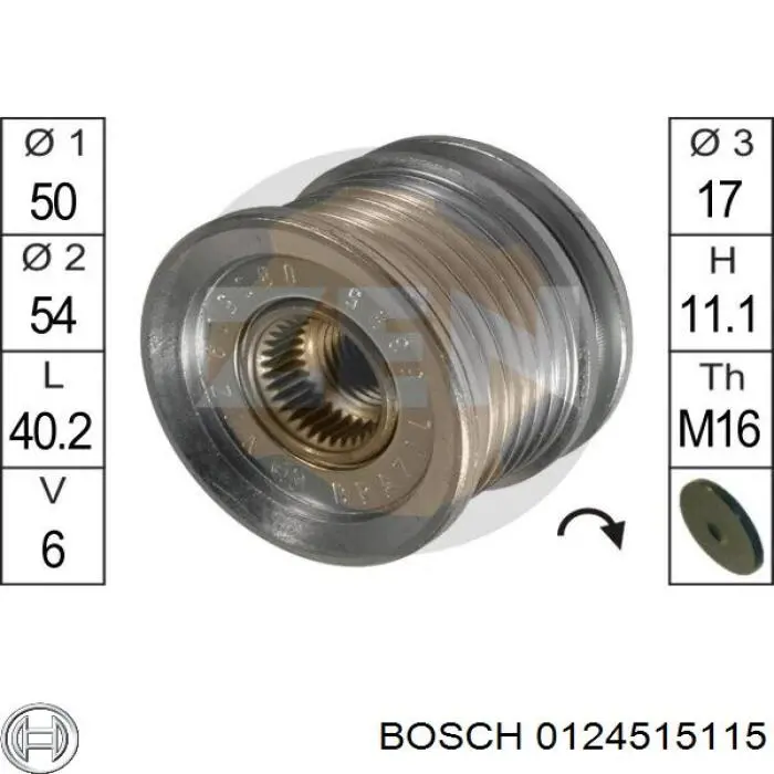 Gerador Bosch 0124515115 preço, a partir de 156,91 USD