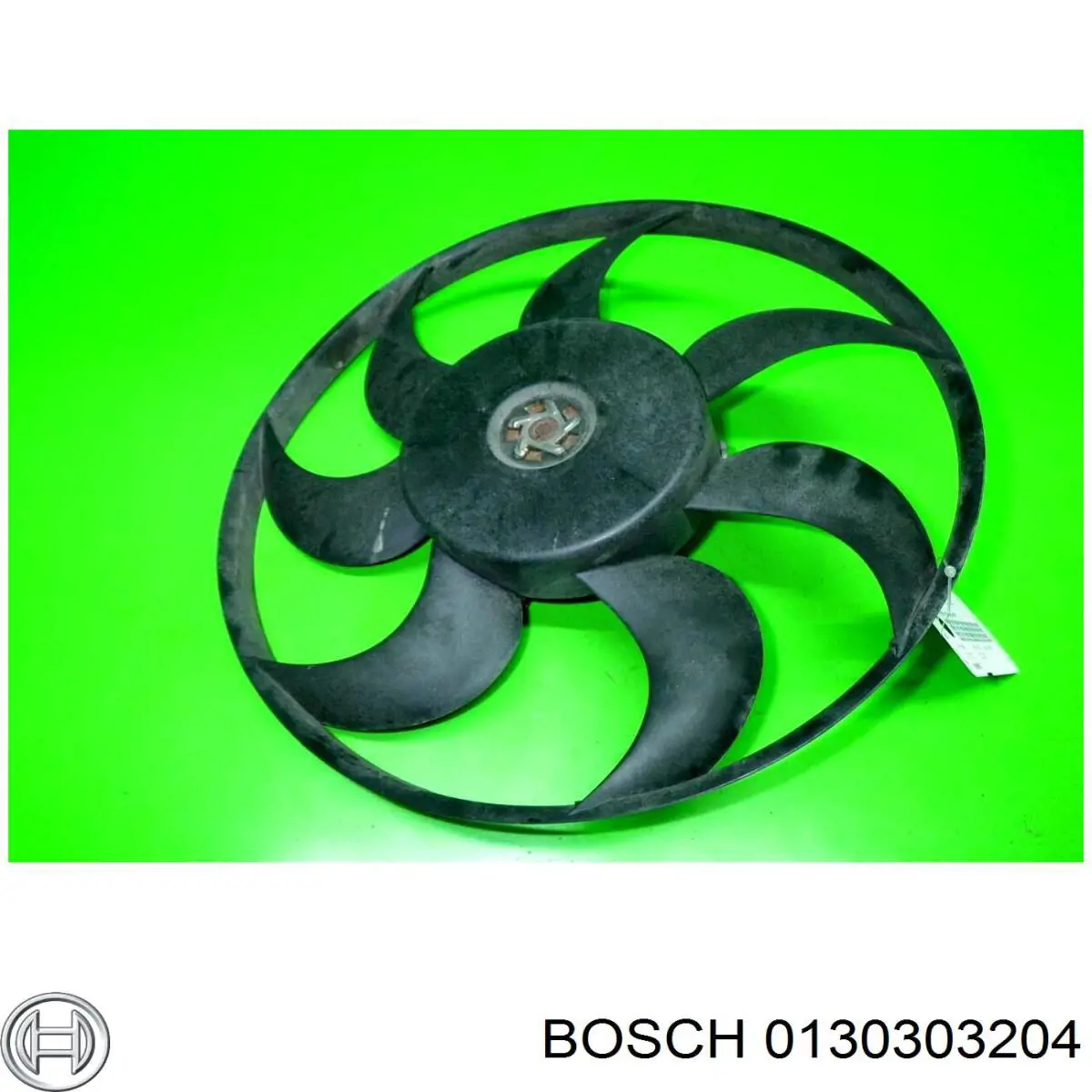 Ventilador elétrico de aparelho de ar condicionado montado (motor + roda de aletas) 0130303204 Bosch