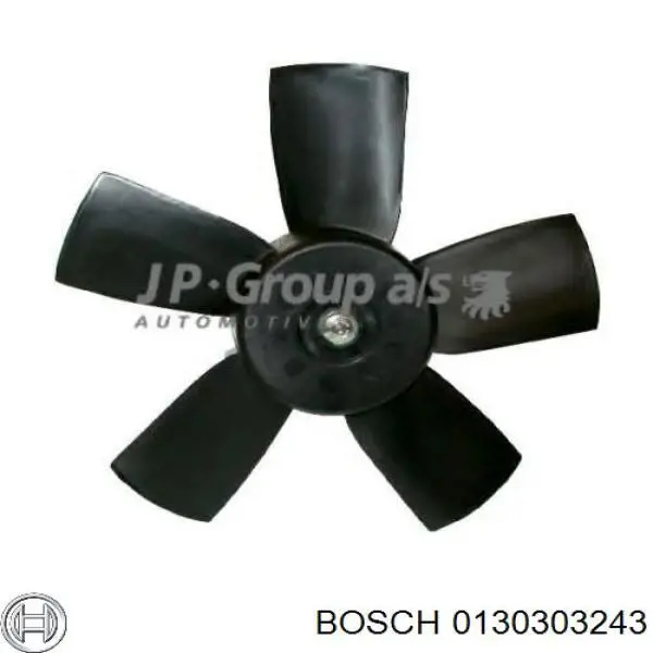 Compre 0130303243 Bosch Ventilador elétrico de esfriamento montado (motor + roda de aletas)