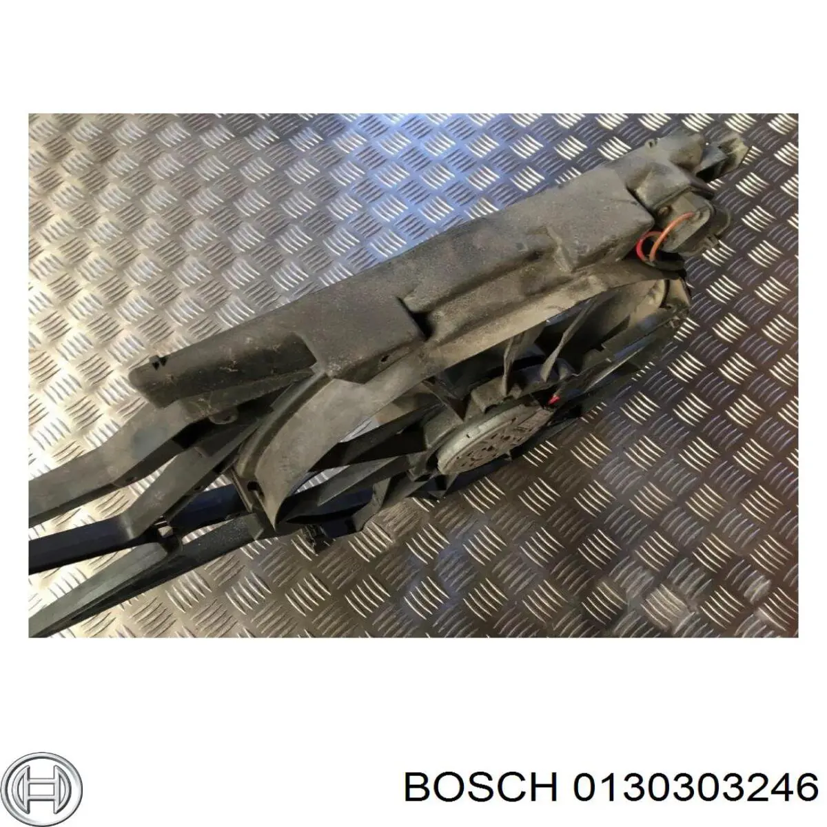 Difusor do radiador de esfriamento, montado com motor e roda de aletas Bosch 0130303246 preço, a partir de 48,00 USD