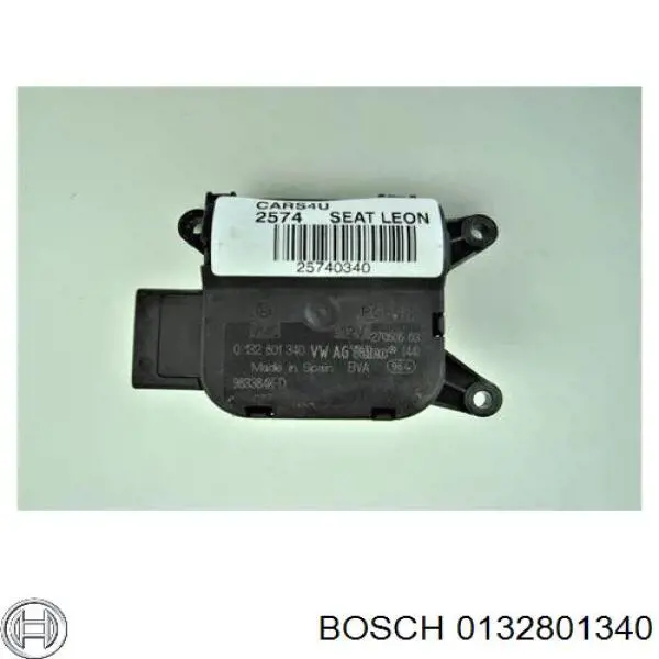 Acionamento de comporta de forno 0132801340 Bosch