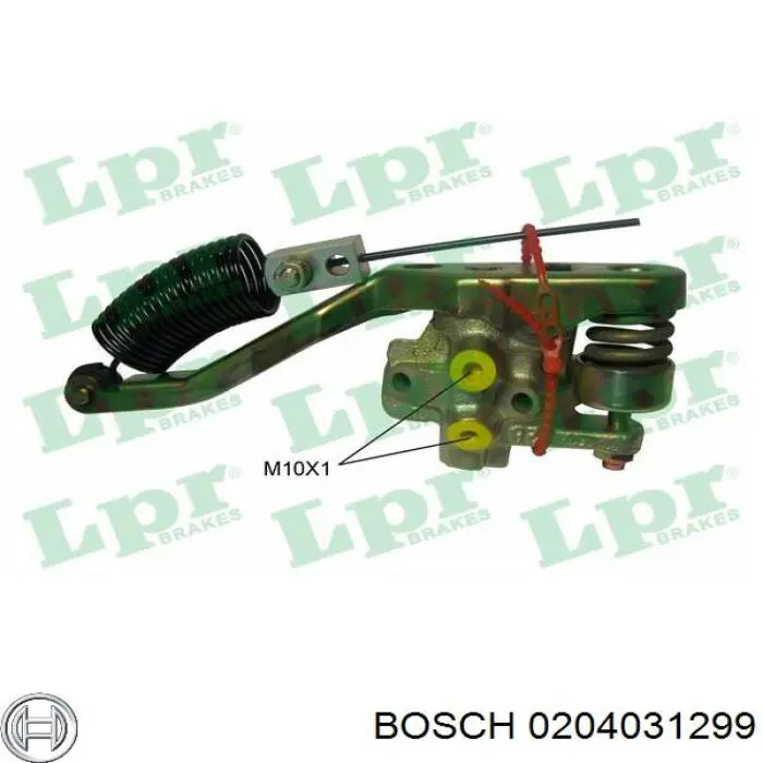 R24001 Brembo Regulador de pressão dos freios (regulador das forças de frenagem)