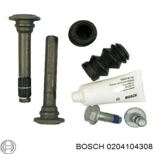 Kit de reparação de suporte do freio dianteiro 0204104308 Bosch