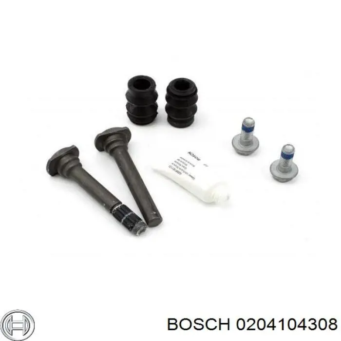 Kit de reparação de suporte do freio dianteiro Bosch 0204104308 preço, a partir de 32,84 USD
