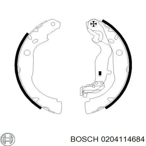 Sapatas do freio traseiras de tambor Brembo K68076 preço, a partir de 133,16 USD