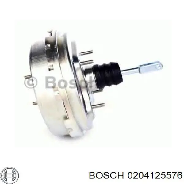 Reforçador dos freios a vácuo 0204125576 Bosch