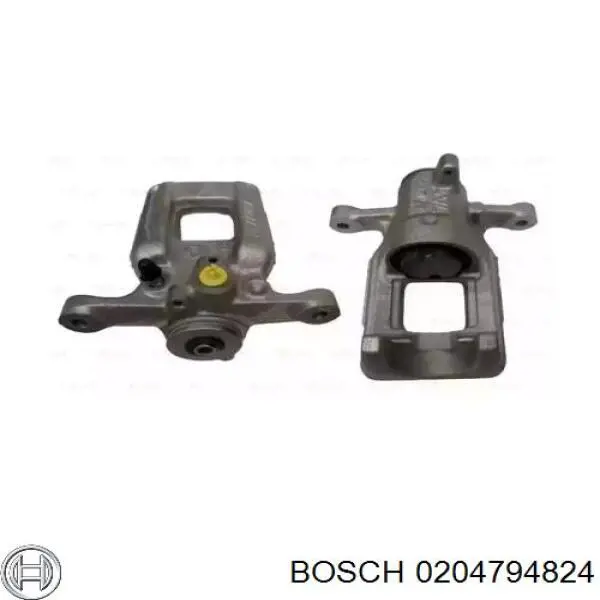 1651758280 Peugeot/Citroen Suporte do freio traseiro direito