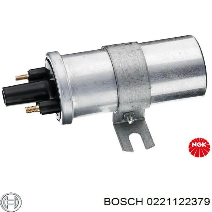 Compre 0221122379 Bosch Bobina de ignição