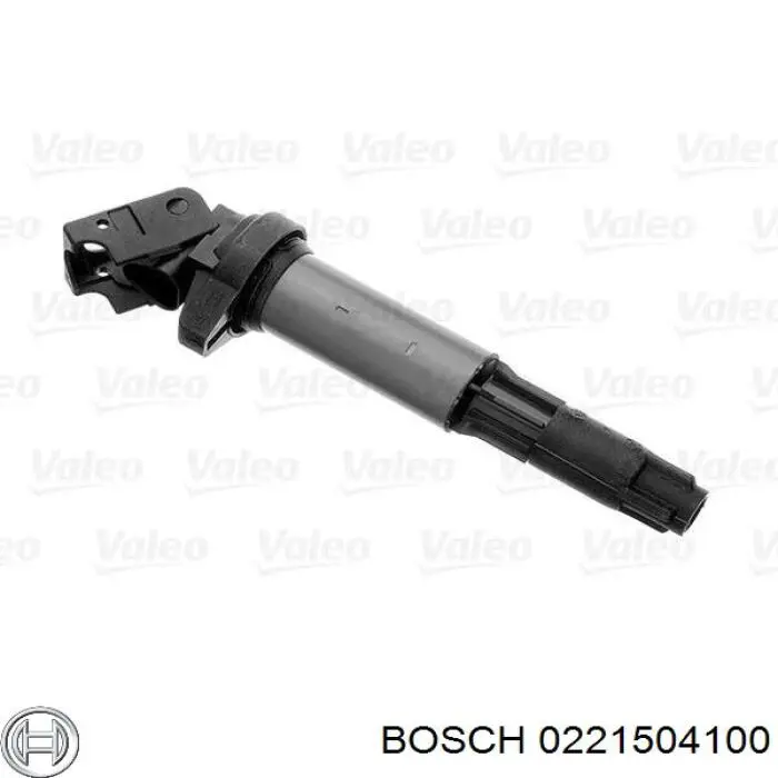 0221504100 Bosch Bobina de ignição