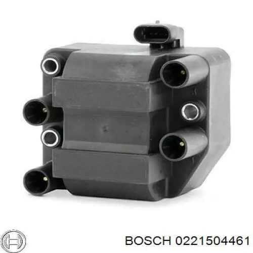 Bobina de ignição 0221504461 Bosch
