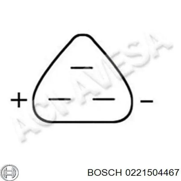 Compre 0221504467 Bosch Bobina de ignição