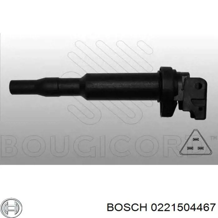 Bobina de ignição Bosch 0221504467 preço, a partir de 27,03 USD