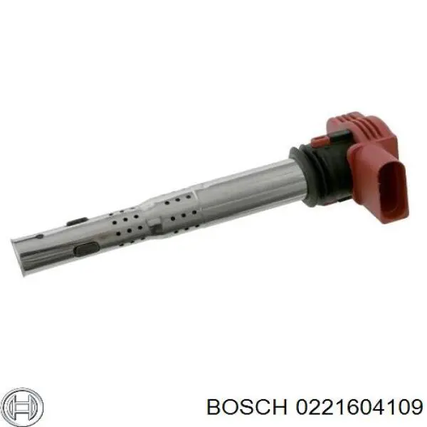 Compre 0221604109 Bosch Bobina de ignição