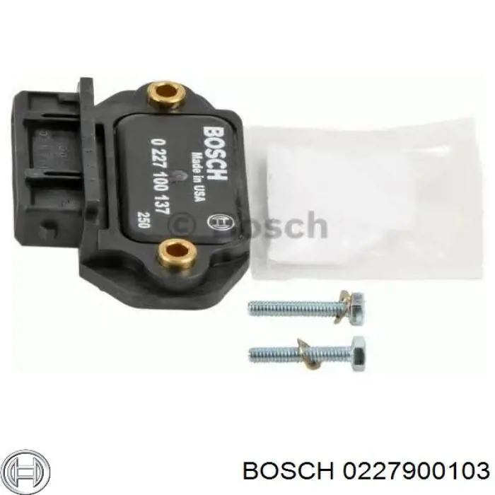 Módulo de ignição (comutador) Bosch 0227900103 preço, a partir de 21,05 USD
