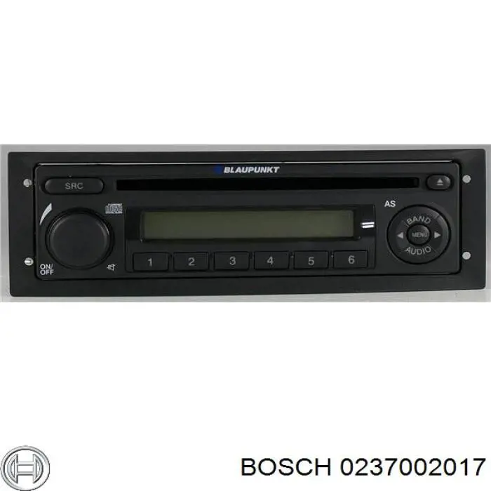 Distribuidor de ignição (distribuidor) 0237002017 Bosch