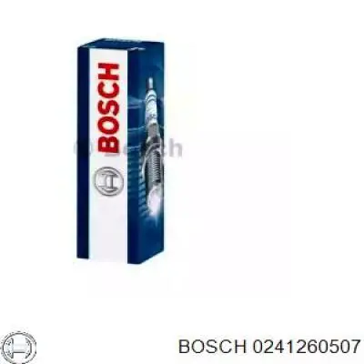 Vela de ignição Bosch 0241260507