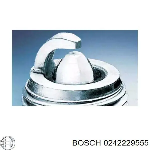Compre 0242229555 Bosch Vela de ignição