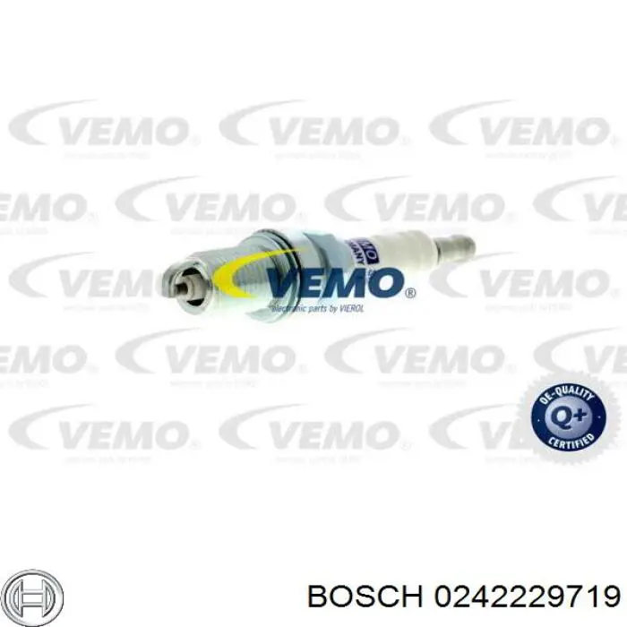 Compre 0242229719 Bosch Vela de ignição