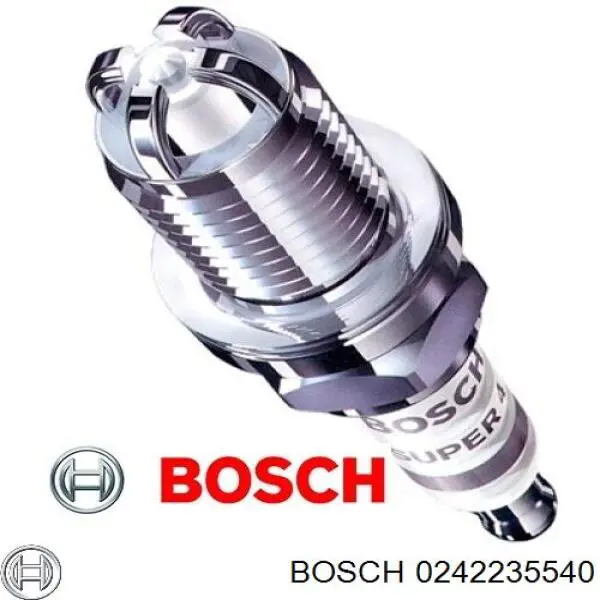 0242235540 Bosch Vela de ignição