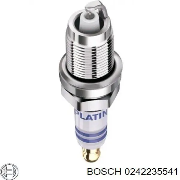 Vela de ignição Bosch 0242235541 preço, a partir de 5,29 USD