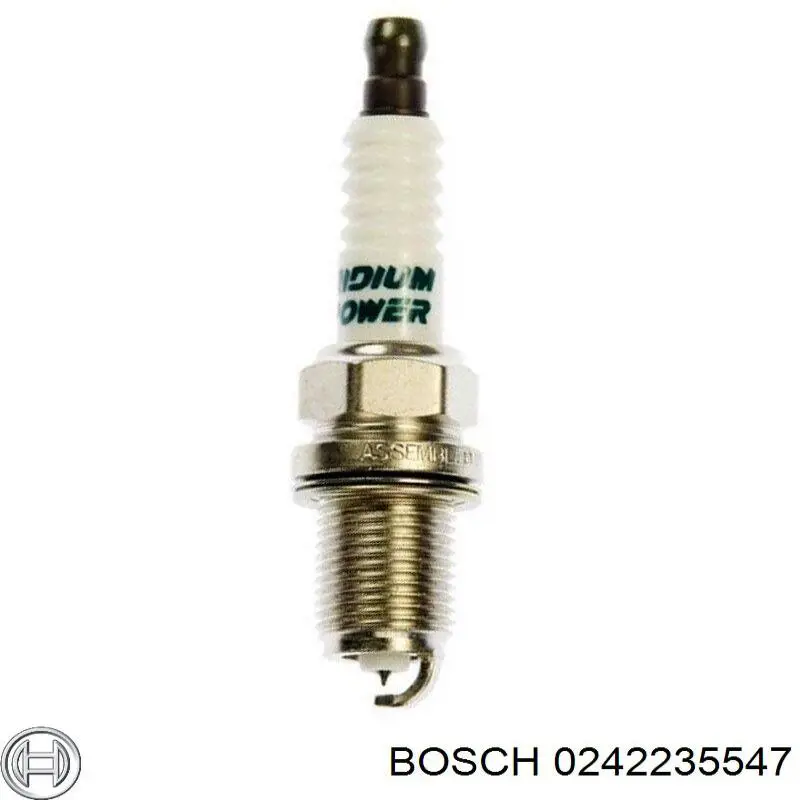 Vela de ignição 0242235547 Bosch