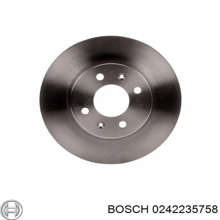 Vela de ignição 0242235758 Bosch
