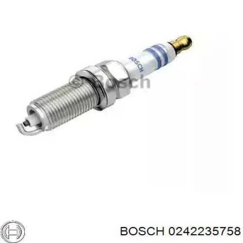 0242235758 Bosch Vela de ignição
