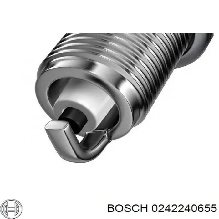 Vela de ignição 0242240655 Bosch