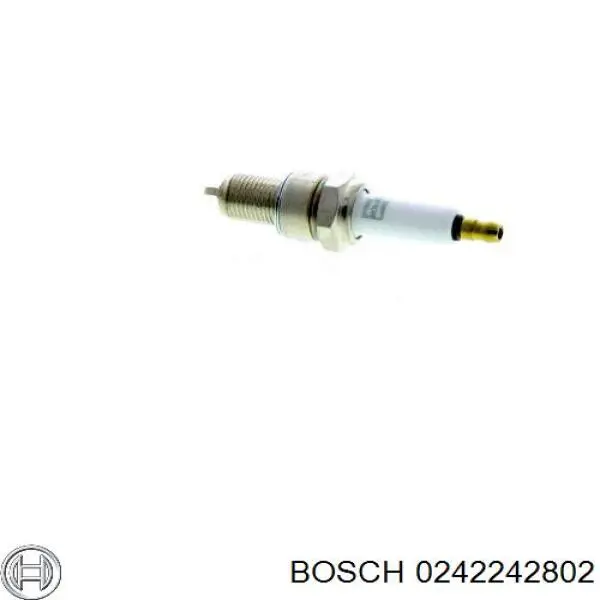 Vela de ignição 0242242802 Bosch