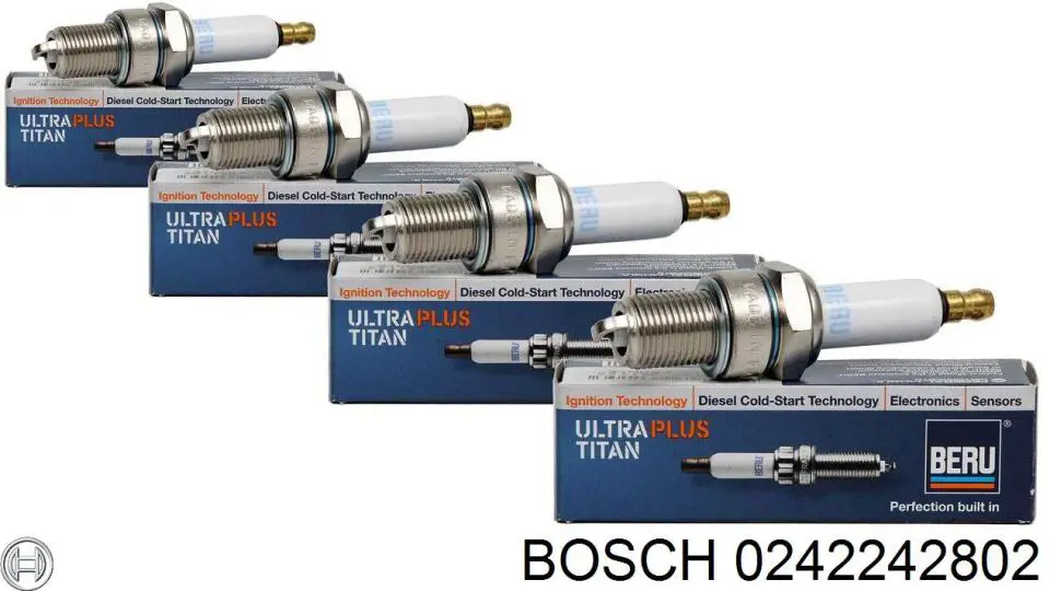 Vela de ignição Bosch 0242242802 preço, a partir de 10,77 USD