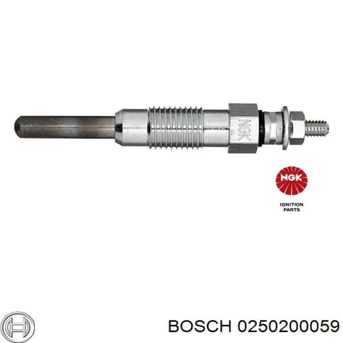 Compre 0250200059 Bosch Vela de incandescência