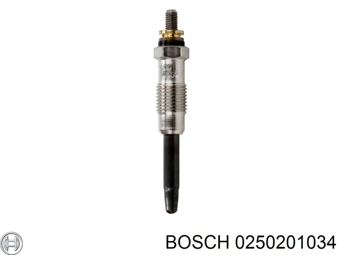 Vela de incandescência Bosch 0250201034 preço, a partir de 18,10 USD