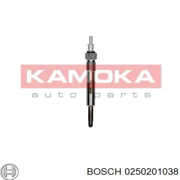 0250201038 Bosch Vela de incandescência
