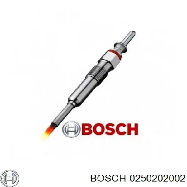 Compre 0250202002 Bosch Vela de incandescência