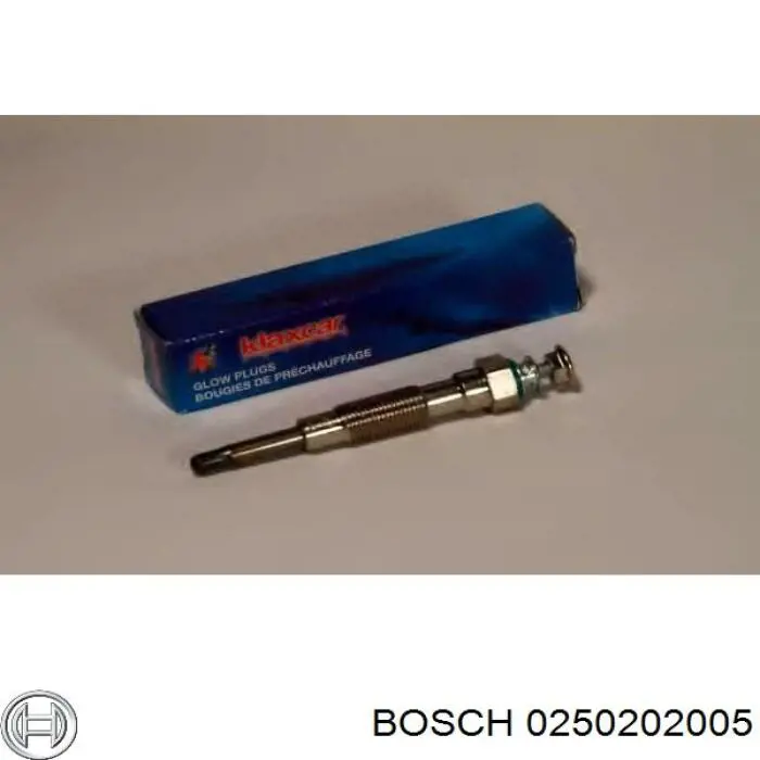 Vela de incandescência 0250202005 Bosch